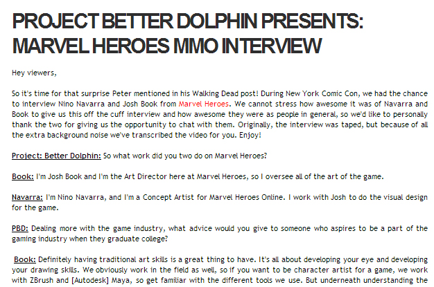 Josh Book Interview with Project Better Dolphin