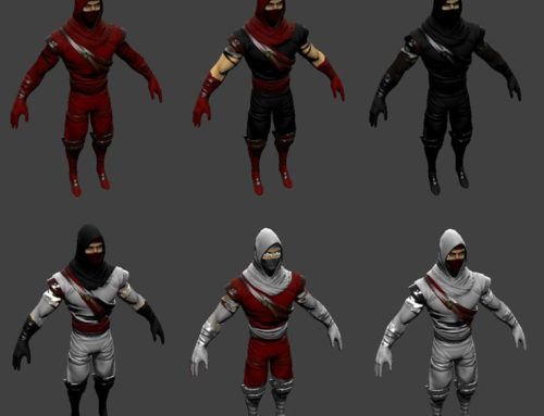 Hand Ninja Color Variations